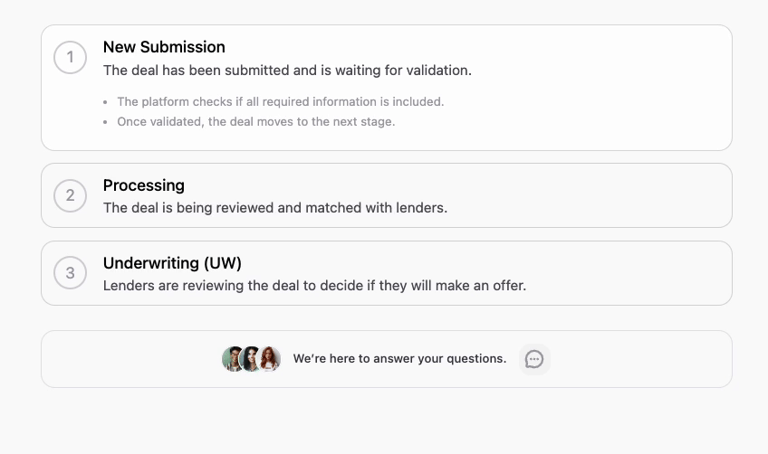 From Submission to Funder Selection to Underwriting in Seconds